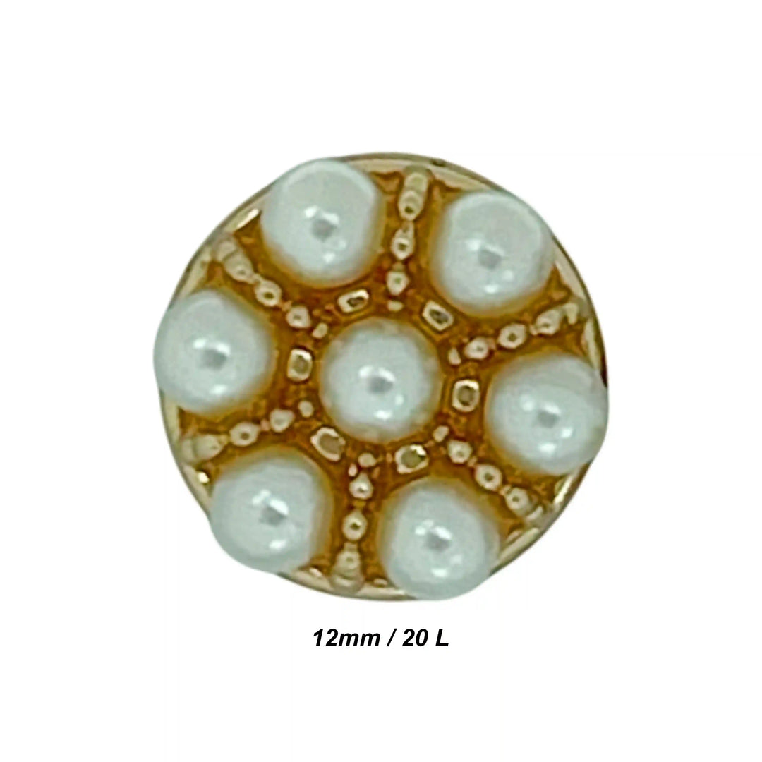 Peral Shirt 12mm Buttons