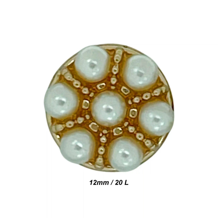 Peral Shirt 12mm Buttons