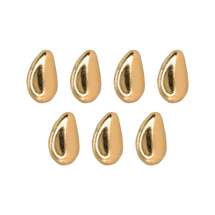 Organic Drop Metal Buttons