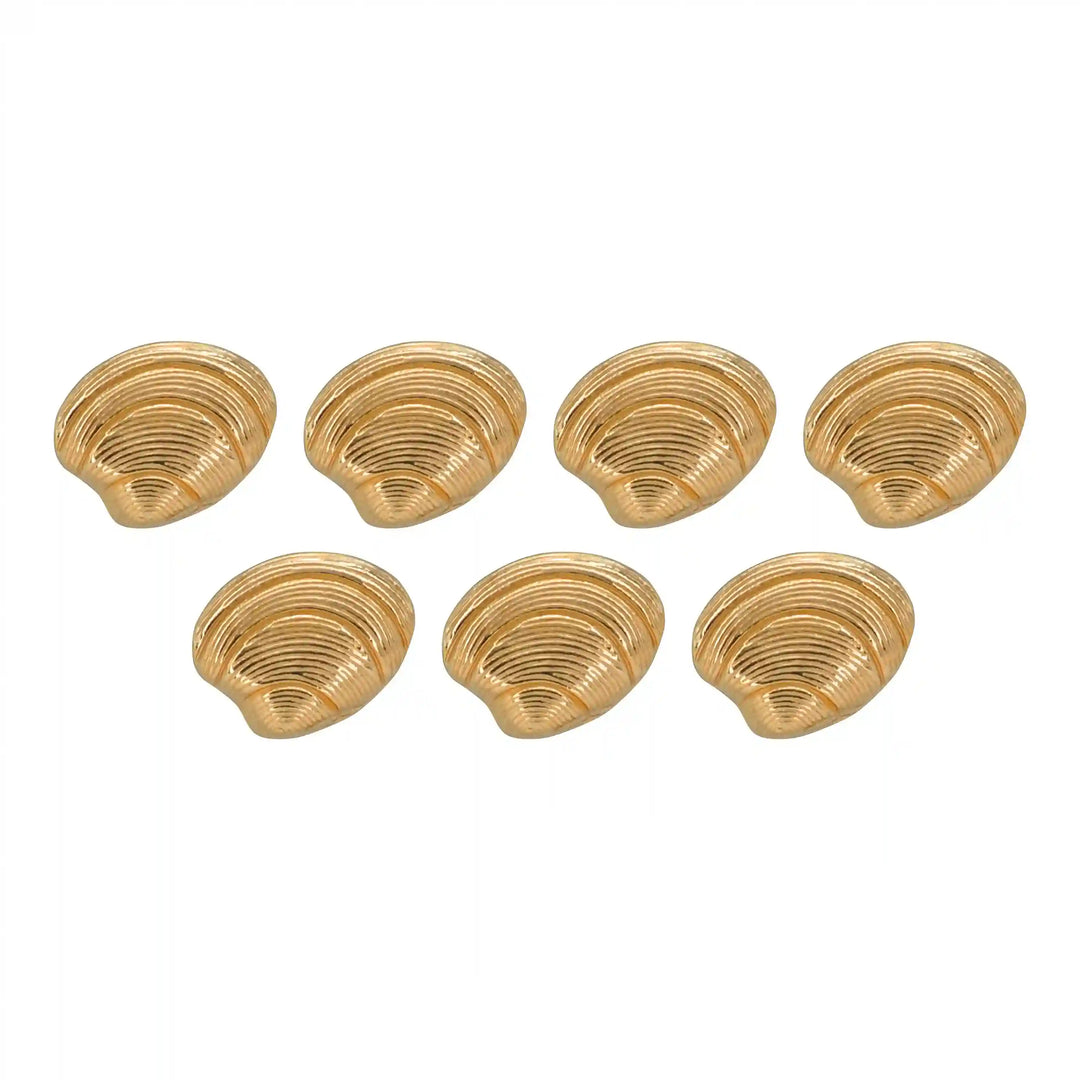 Seashell Metal Button | 15mm & 18mm