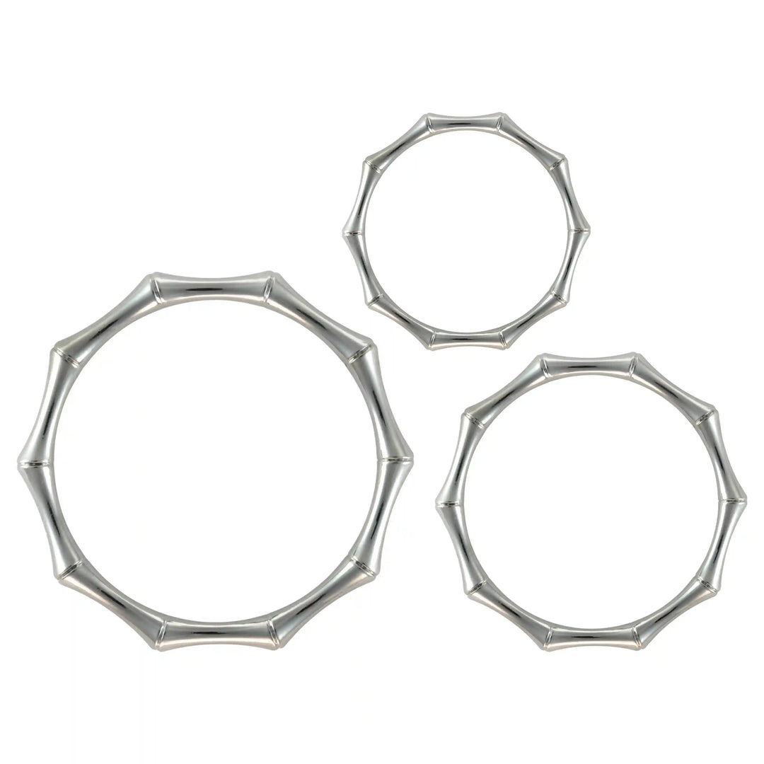 Bamboo Style Circular Buckle