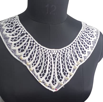 Ani Accessories Art Deco Inspired Cutout Neckline, elegant front dress neckline accent, perfect for DIY fashion projects
