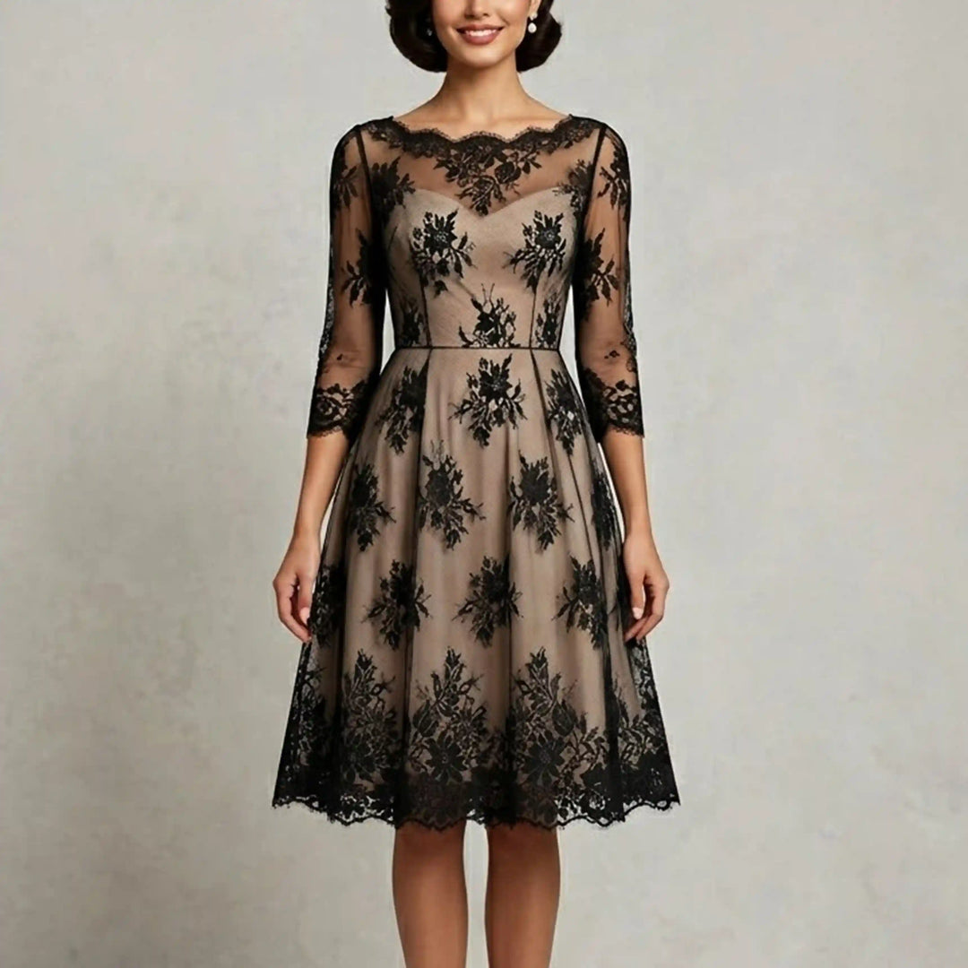 Ani Accessories Chantilly French fabric floral corded design 58 inch premium lace for luxury dresses