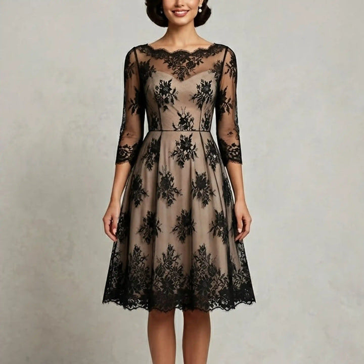 Ani Accessories Chantilly French fabric floral corded design 58 inch premium lace for luxury dresses