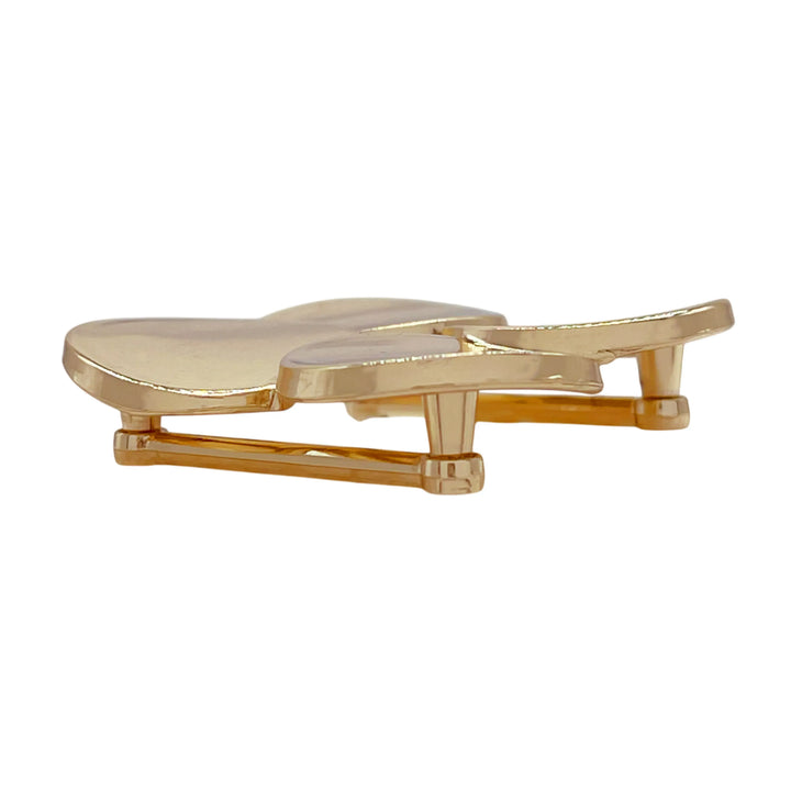 Ani Accessories Four Circle Metal Buckle side view in the white background.