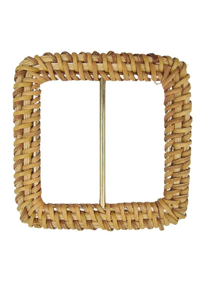 Buy now Ani Accessories High-Quality Metal Raffia Adjustable Handmade Buckle zooming image in a white background