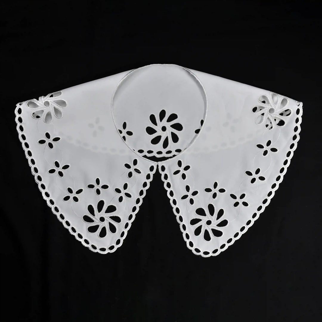 Ani Accessories cutwork Peterpan collar applique suitable for dresses kurtis and blouses