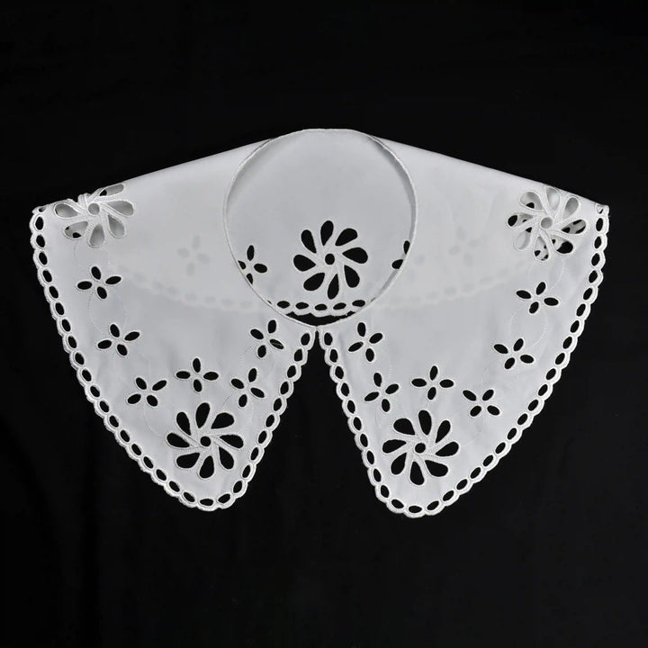 Ani Accessories cutwork Peterpan collar applique suitable for dresses kurtis and blouses