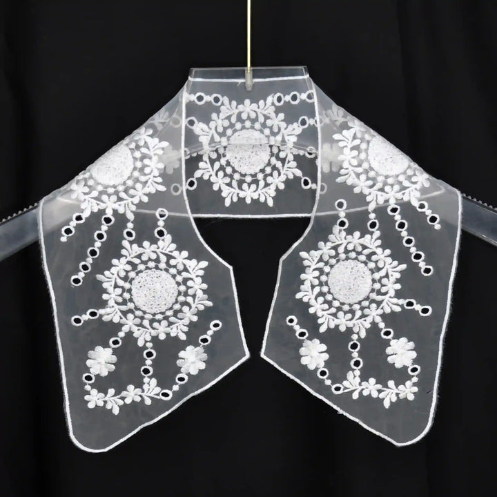 Ani Accessories detachable embroidered collar for kids perfect for frocks, gowns and festive outfits