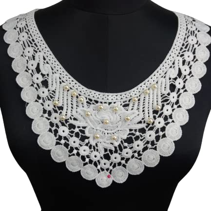 Ani Accessories elegant circle border floral pearl neckline with refined detailing for premium ethnic and designer wear