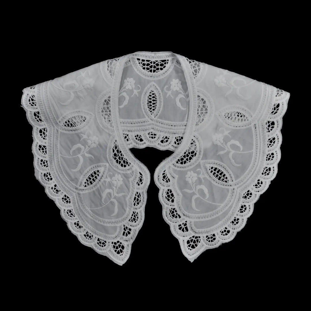 Ani Accessories embroidered Richelieu inspire Peter collar applique suitable for dresses kurtis and blouses