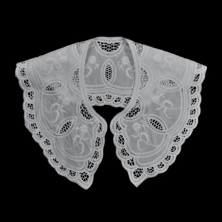 Ani Accessories embroidered Richelieu inspire Peter collar applique suitable for dresses kurtis and blouses