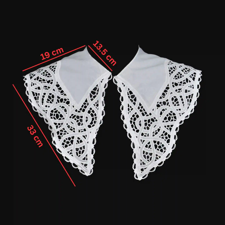 Ani Accessories eyelet broderie anglaise Peter Pan collar for vintage inspired dresses and blouses