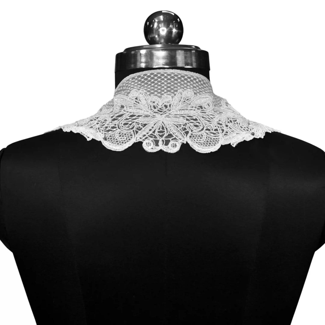 Ani Accessories stylish floral scalloped Peter Pan collar for dresses and apparel decoration