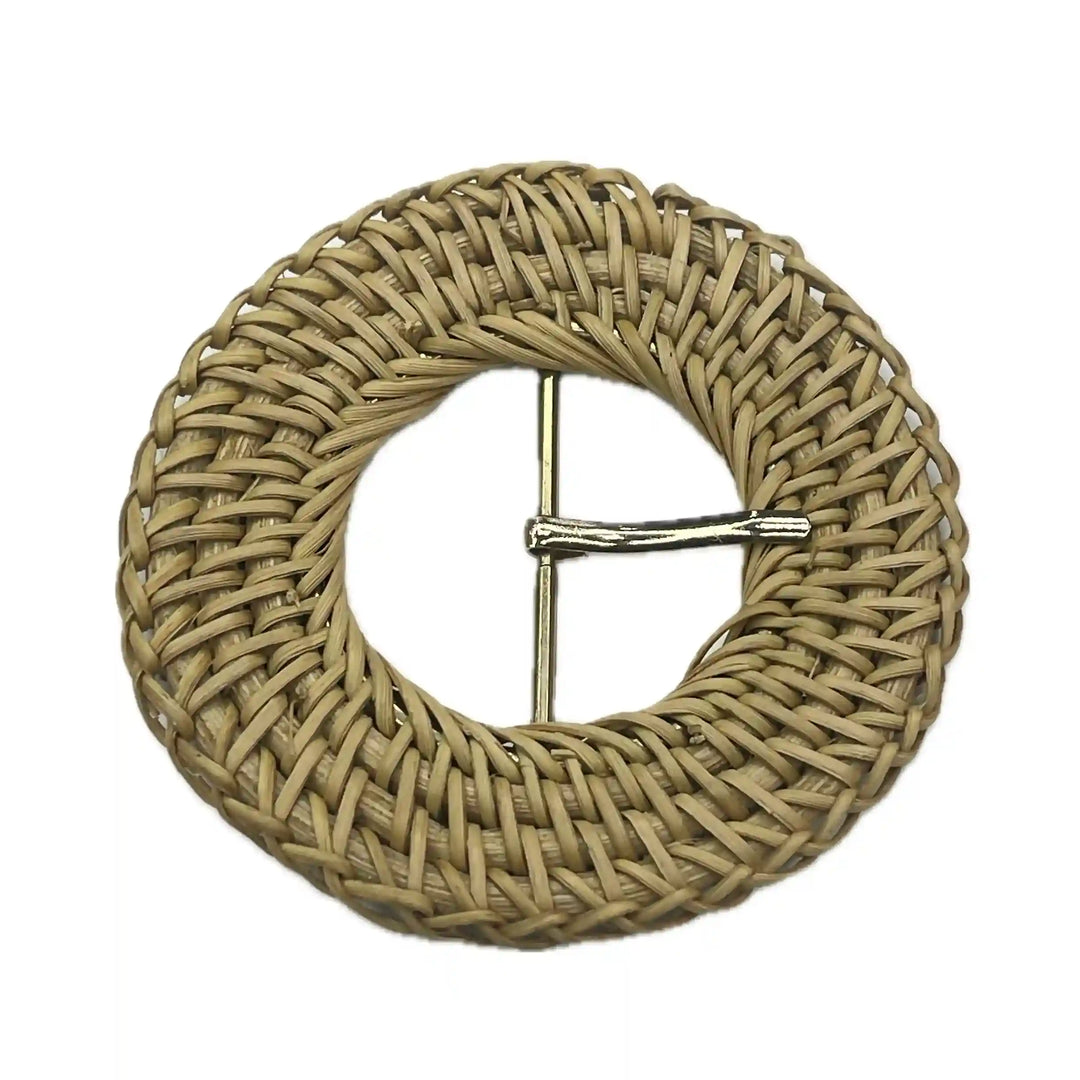 Natural Raffia Buckles