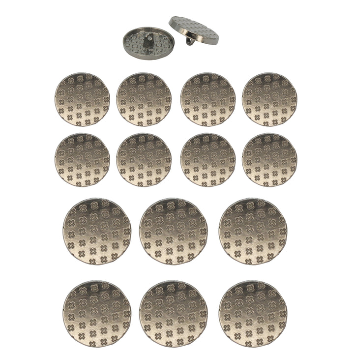 Crosshatch Pattern Buttons