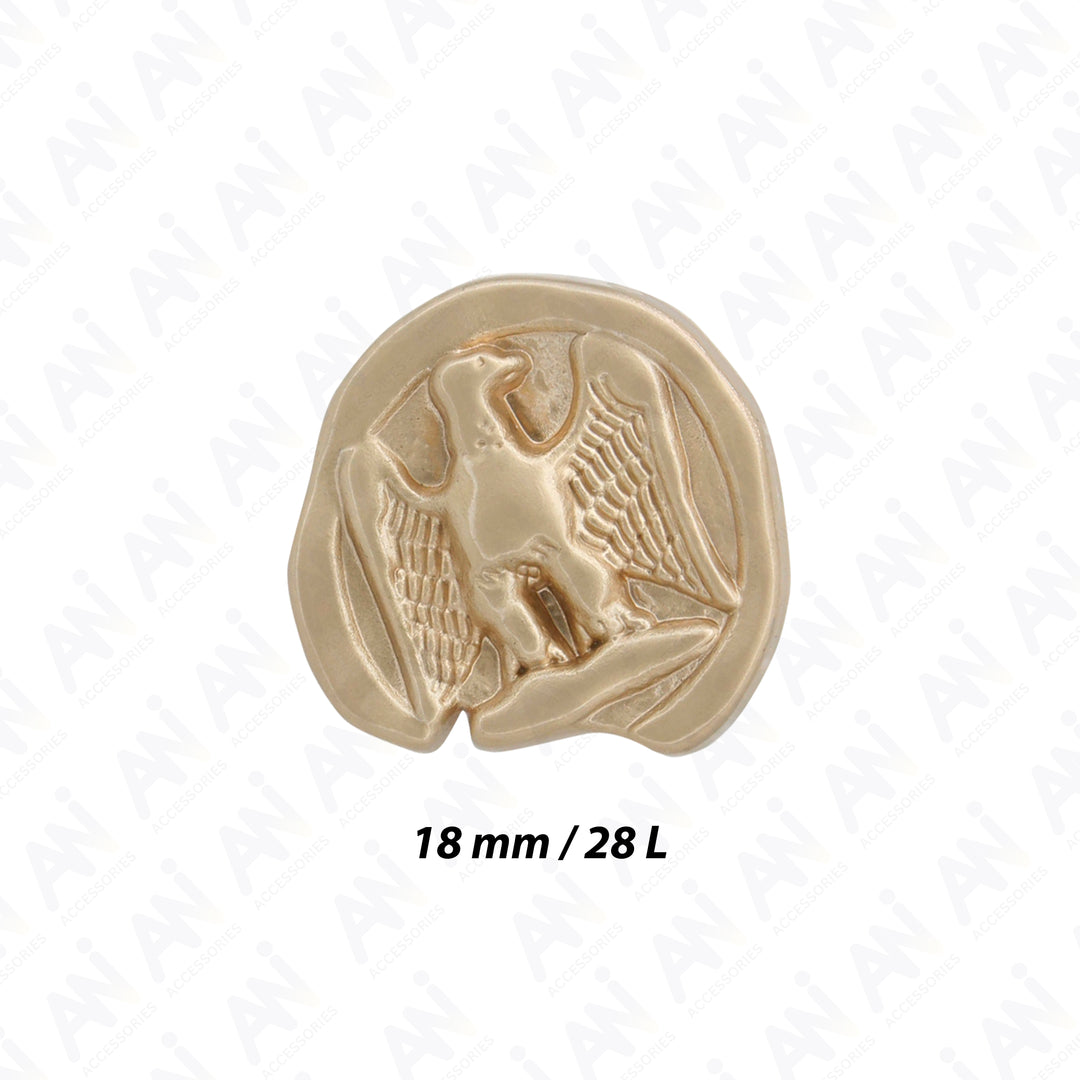 Antique-Style Eagle Buttons for Clothing