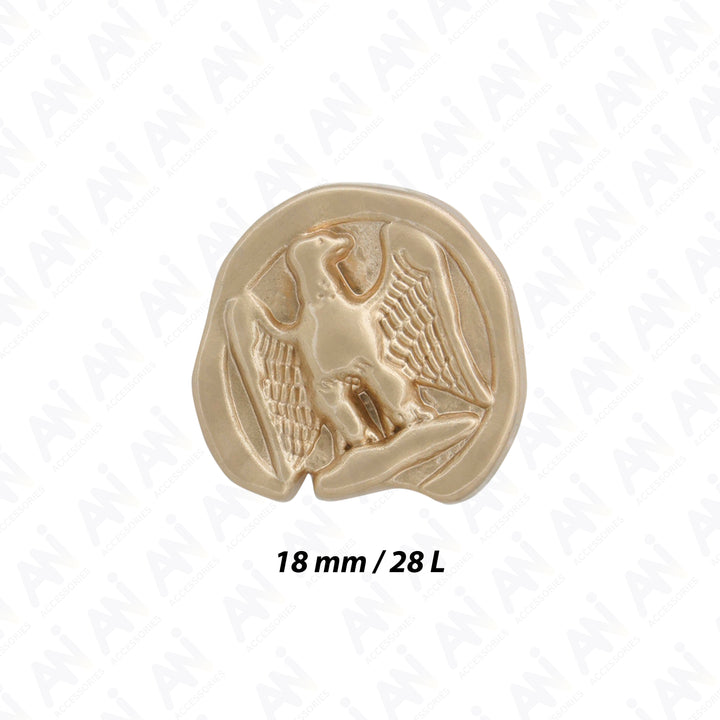 Antique-Style Eagle Buttons for Clothing