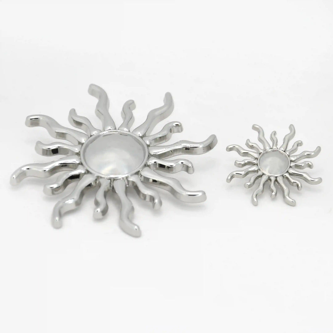 Sun Style Metal Buttons | 25mm & 50mm
