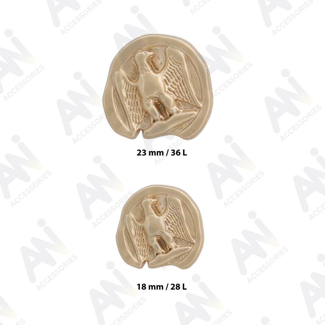 Antique-Style Eagle Buttons for Clothing