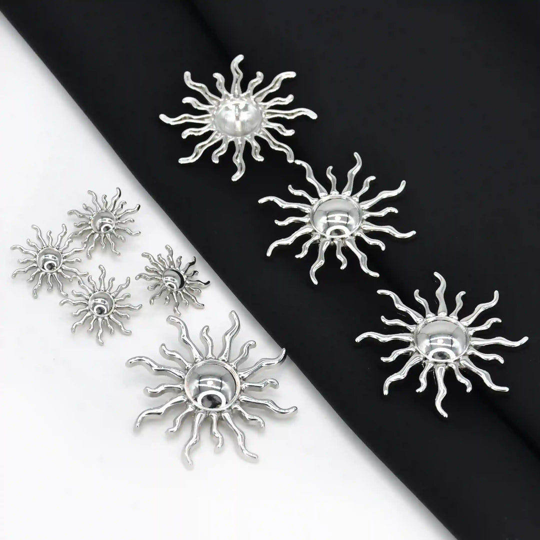Sun Style Metal Buttons | 25mm & 50mm