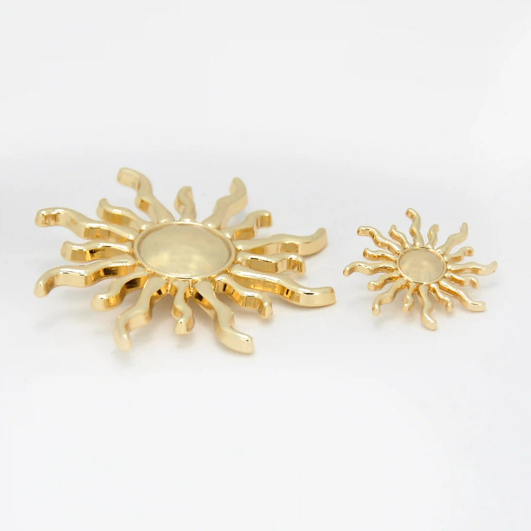 Sun Style Metal Buttons | 25mm & 50mm