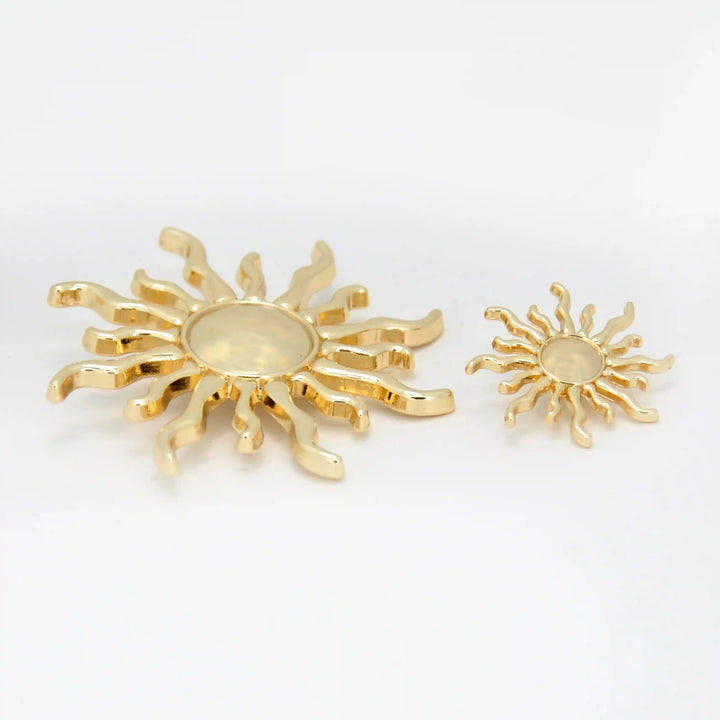 Sun Style Metal Buttons | 25mm & 50mm