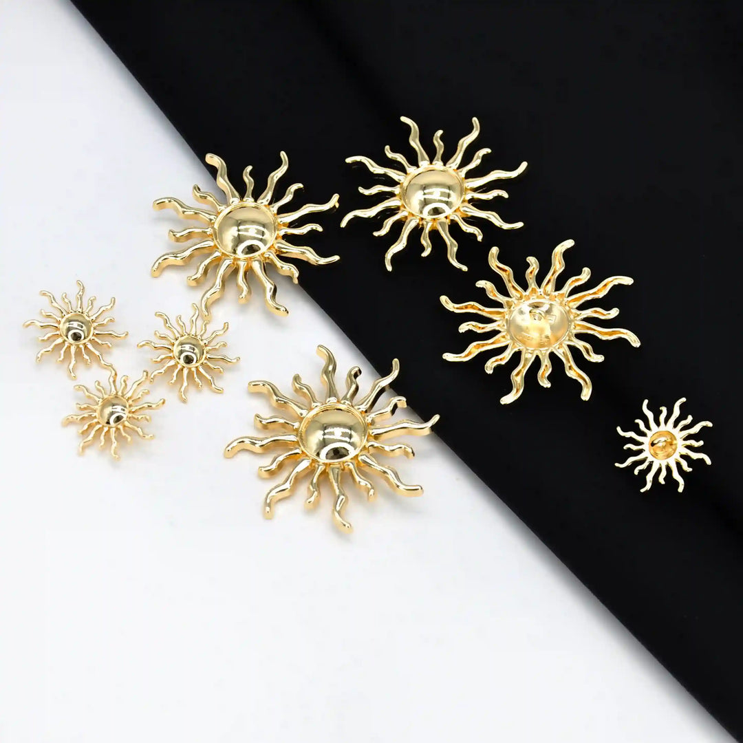 Sun Style Metal Buttons | 25mm & 50mm
