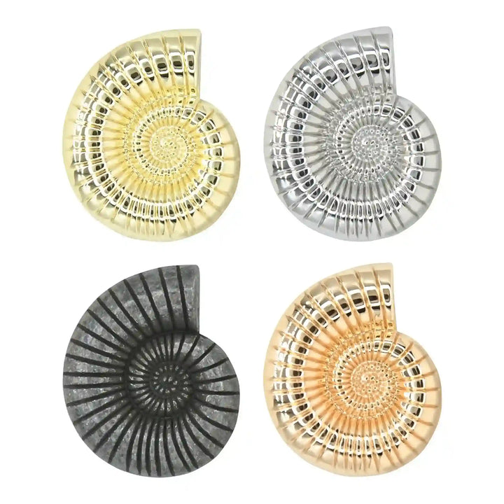Shell Style Metal Buttons | 34mm(54L)