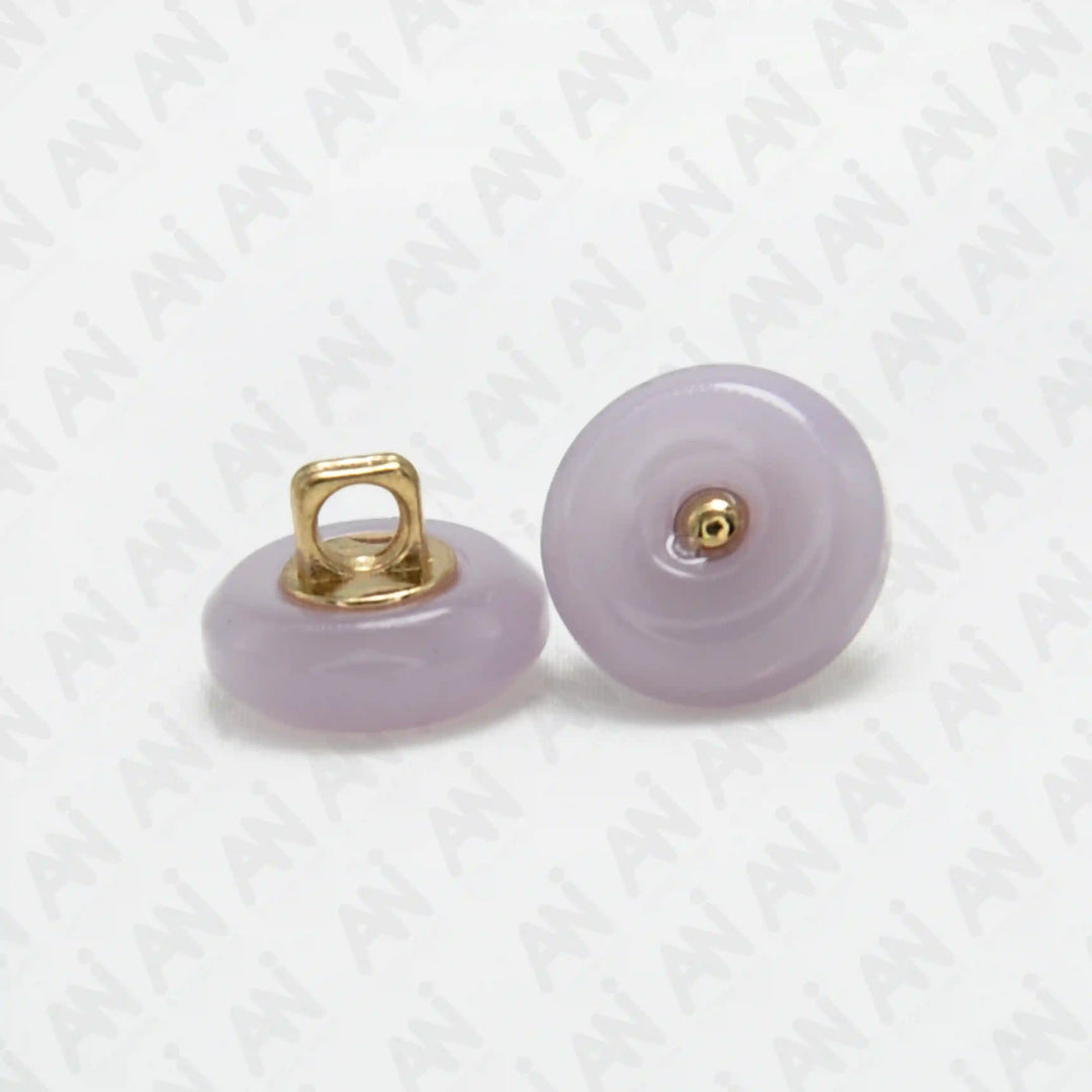 Classic Round Resin Shank Buttons | 12mm