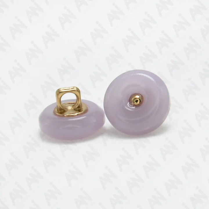 Classic Round Resin Shank Buttons | 12mm