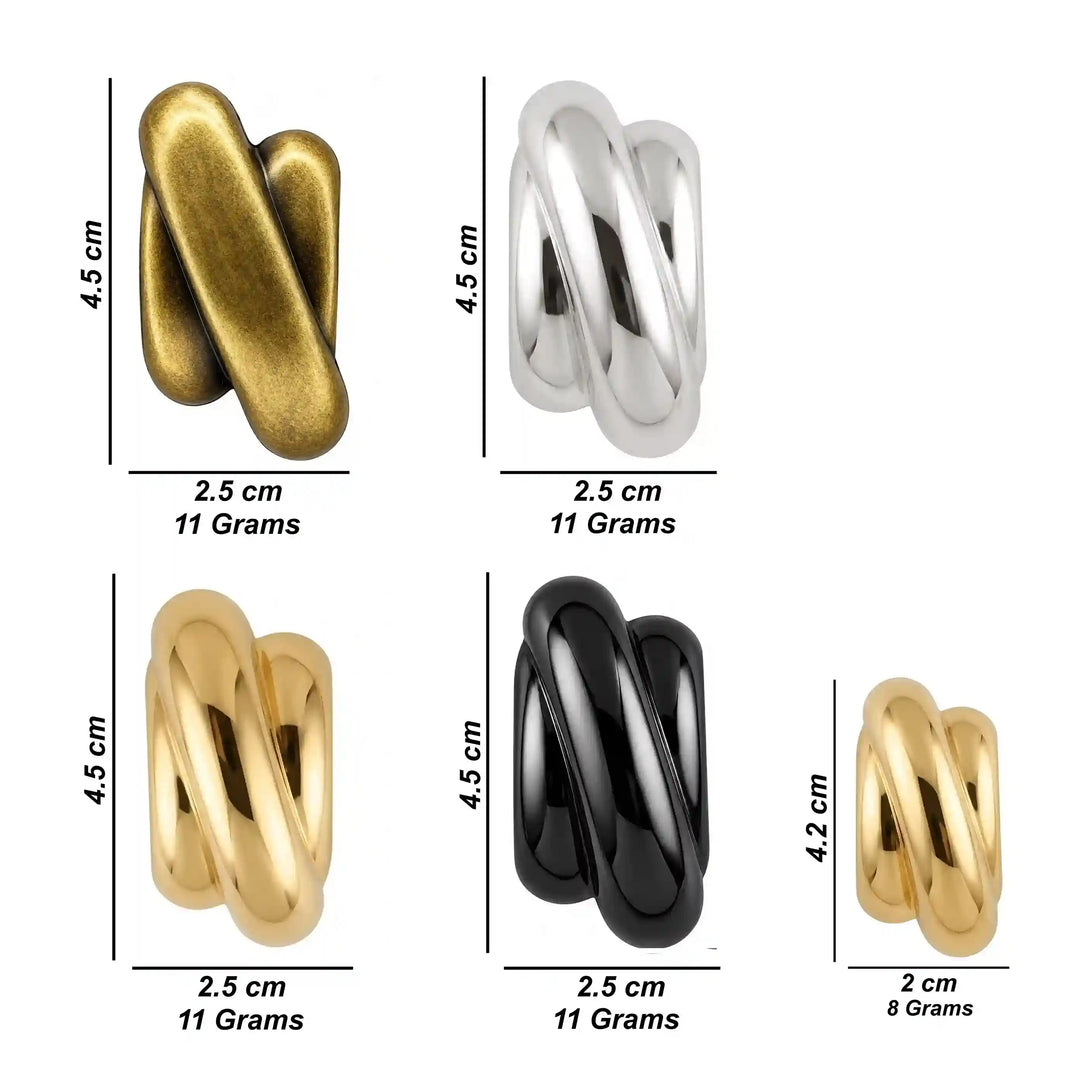 Kinetic Twist Metal Buckle