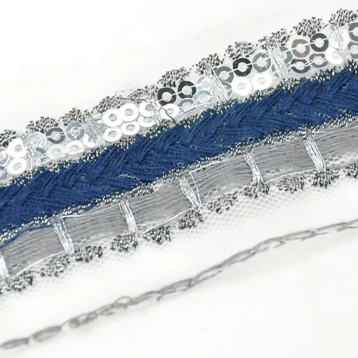 Multi-Textured Sequins Lace | 2 Meters