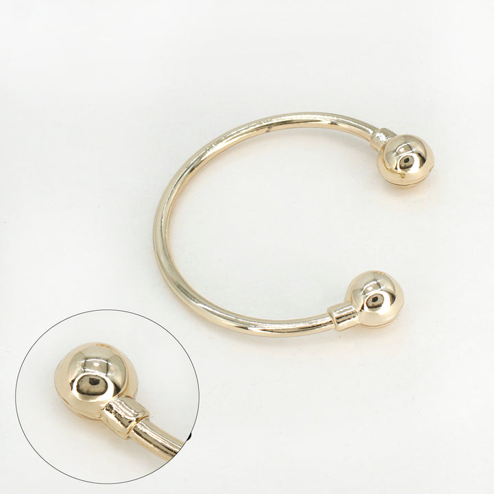 Horseshoe Golden Buckle with Balls