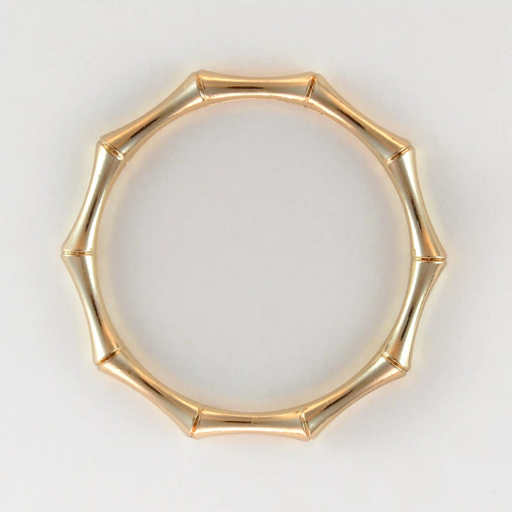 Bamboo Style Circular Buckle