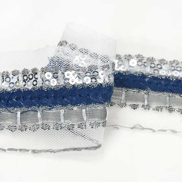 Multi-Textured Sequins Lace | 2 Meters