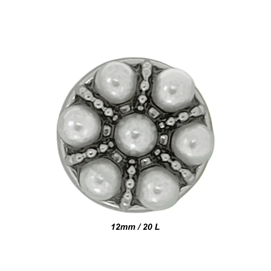 Peral Shirt 12mm Buttons