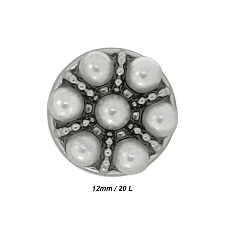 Peral Shirt 12mm Buttons