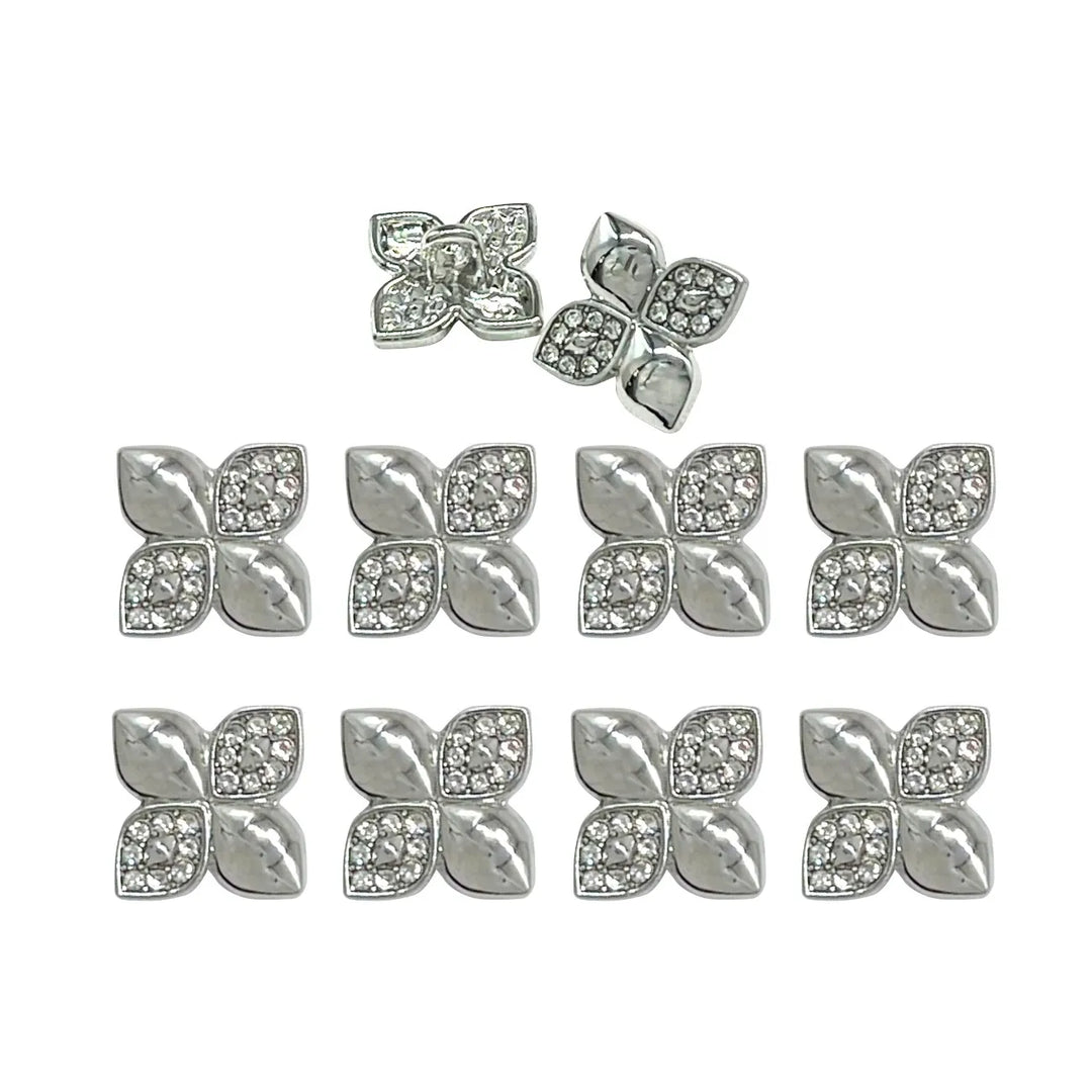 Decorative Flower Buttons for Crafts | 12mm(20L)