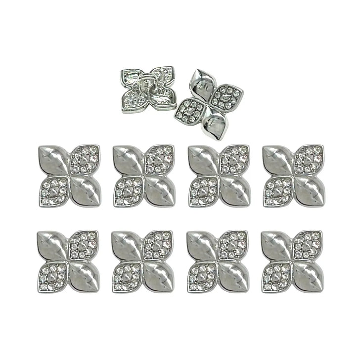 Decorative Flower Buttons for Crafts | 12mm(20L)
