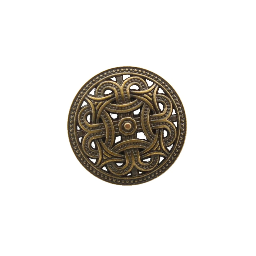 Celtic Knotwork Metal Buttons | 18mm(28L) & 20mm(32L)