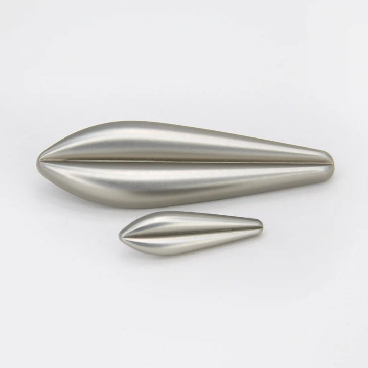 Metallic Teardrop Metal Button | 50mm & 24mm