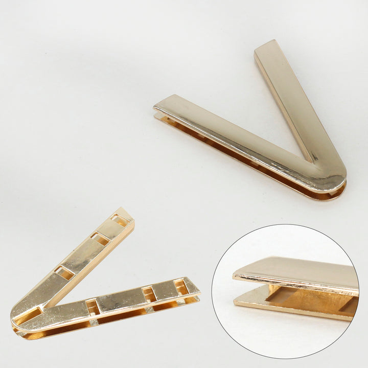 V-Shaped Elegant Metal Buckle