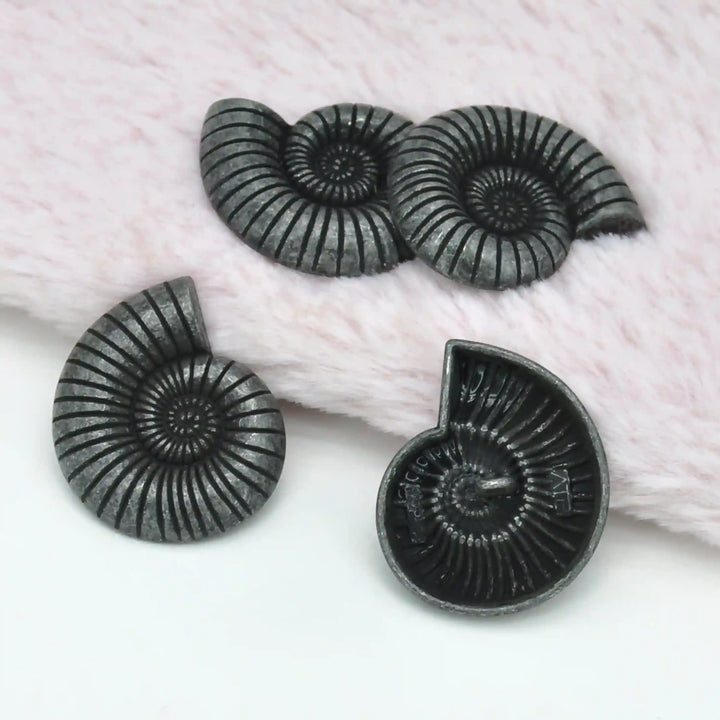 Shell Style Metal Buttons | 34mm(54L)