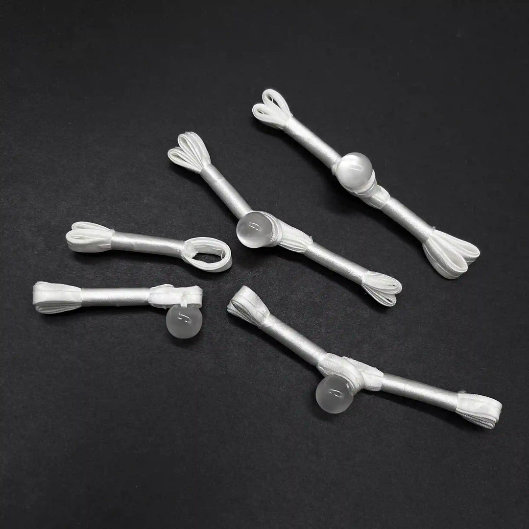 Pearl Frog Closure Buttons