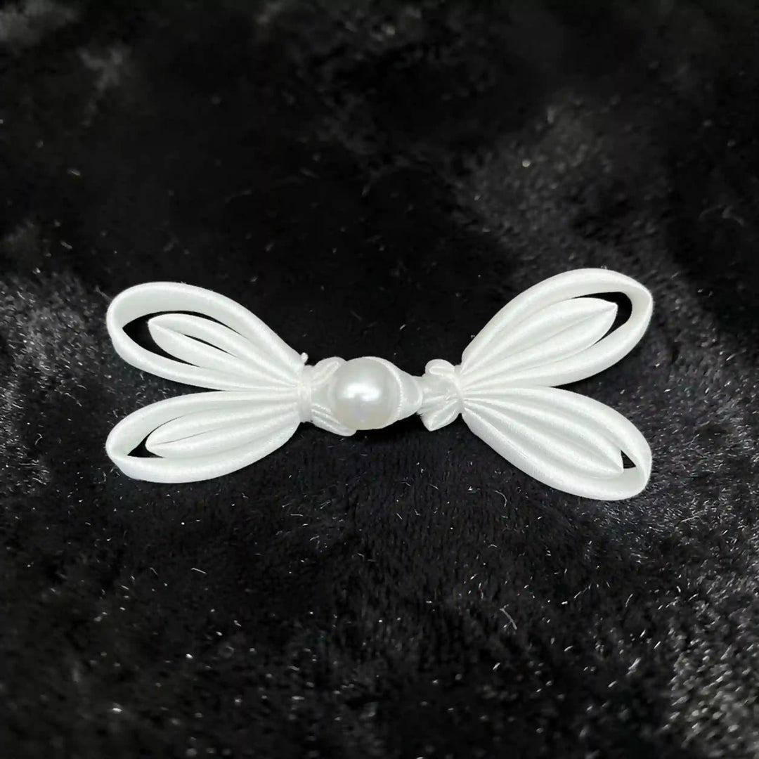 High-Gloss Liquid Ripple Frog Button