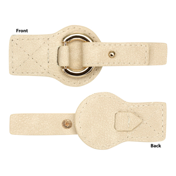 Leatherette Buckle with Ring