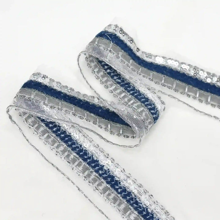 Multi-Textured Sequins Lace | 2 Meters