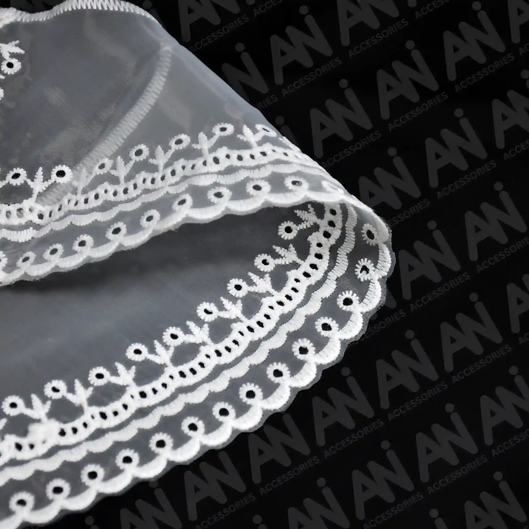 Stylish Border Neck Collar