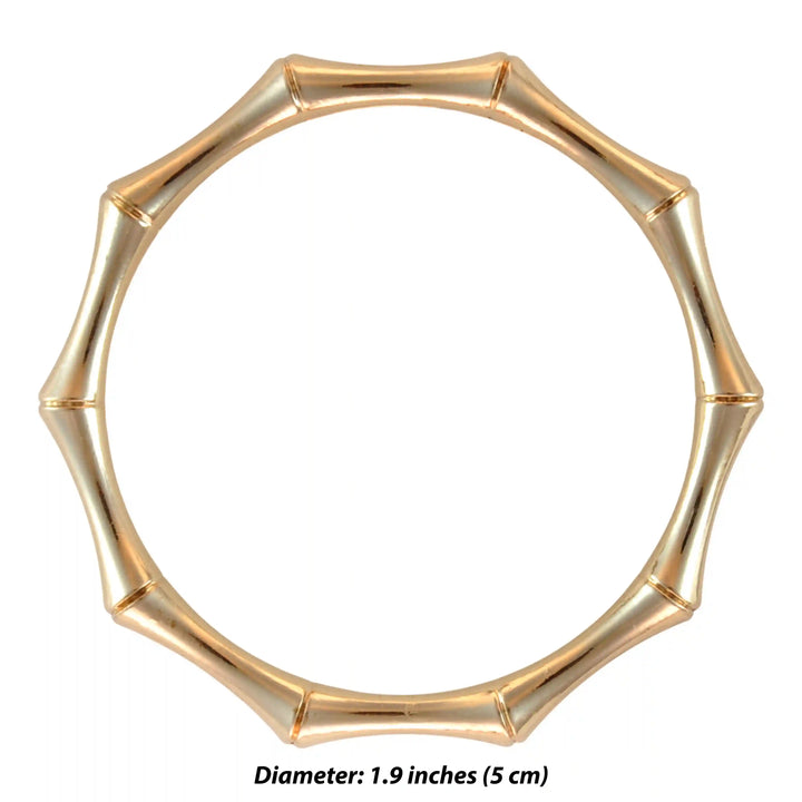 Bamboo Style Circular Buckle